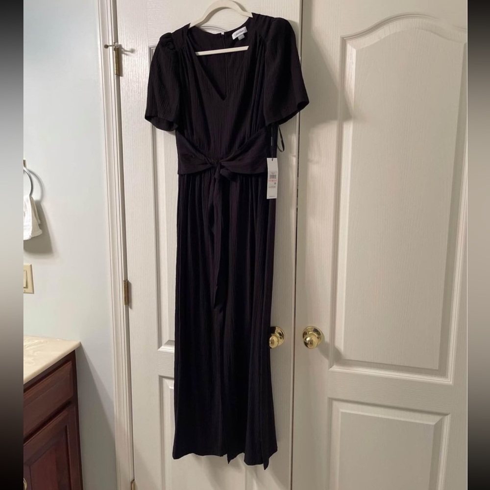Calvin Klein long dress, black, size 10